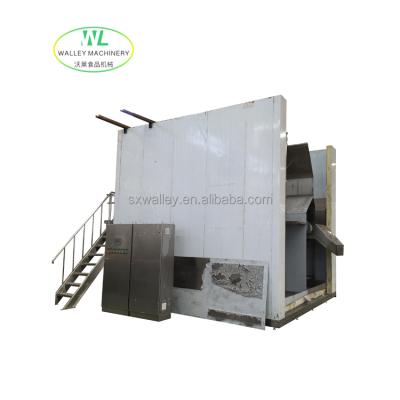 China Fruit Vegetable Customizing Fluidized Deep Freezer For Carrot / Corn / Onion / French Fries for sale