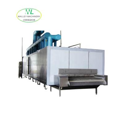 China Fruit Vegetable Customization Different Features Tunnel Freezer Dryer For Seafood / Poultry / Scallop / Shrimp / Dumplings for sale