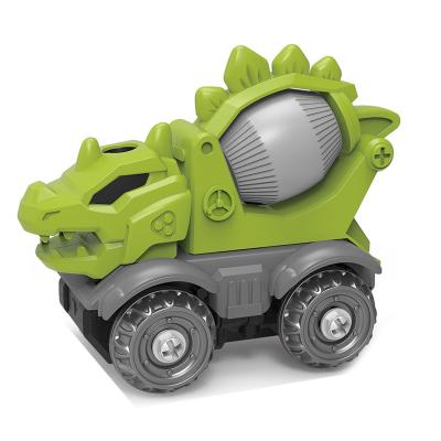 China Fashionable brand name DIY dinosaur building toy set kids enjoy funny disassemble in latest dinosaur toy for sale