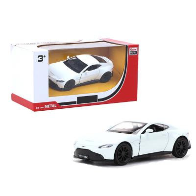 China Portable Diecast Metal Pull Back Simulation Car Model Pull Back Car Toy Children for sale