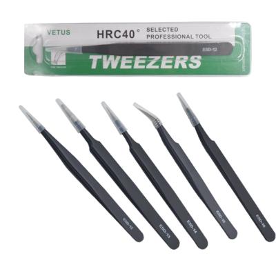 China High Quality Eyebrow OEM Factory Eyelash Accessories Tweezers Stainless Steel Precision Tweezers Set for sale