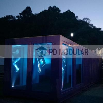 China Equipment Steel Structure Swimming Pool Shipping Container Swimming Pool Artificial Surfable Swimming Pool for sale