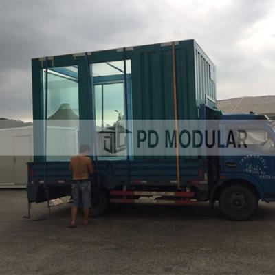 China 10ft prefab portable shipping container swimming pool for sale PD01 for sale