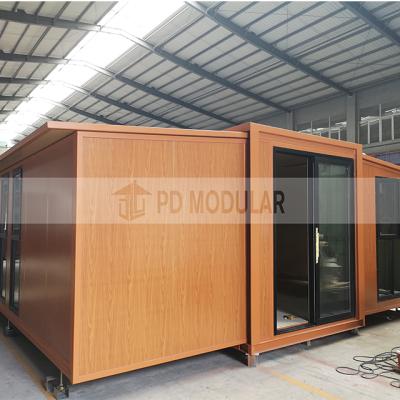 China Modern Movable Prefab Buildings Folding Container High Quality Expandable House for sale