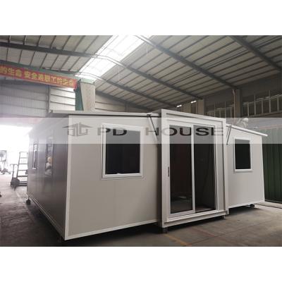 China Modular Prefab Modern Hotel Apartments Portable Expandable Folding Container Rooms for sale