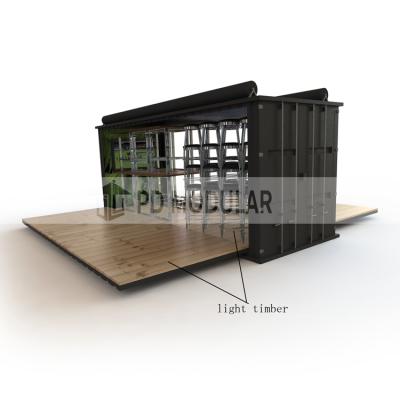 China Parking Lot Factory Directly Sell New Modular Container Portable House Expandable Flat Pack for sale