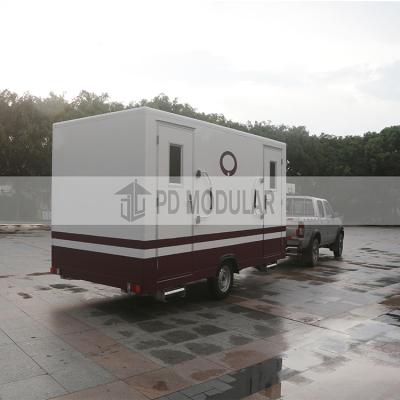 China Hotel 20ft Container Trailer Modern Modular Prefab Toilet For Sale for sale