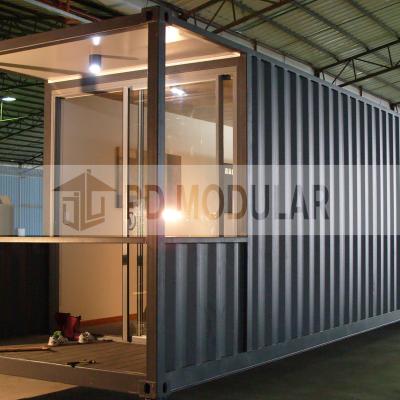 China Modern Minimalist Prefab Transportable Modular Prefab Luxury Large Shipping Container Living House for sale