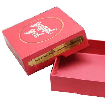 China Promotional Gifts Wholesale Oracle Cards Package With Box Custom Printed Oracle Card For Animal for sale