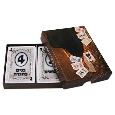 China Entertaiment Playing Cards Custom Design Printed Paper Playing Cards Triangle Paper Promotional Playing Cards for sale