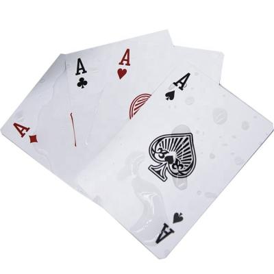 China Custom Saudi Arabia Plastic PVC Plastic Playing Cards Online for sale