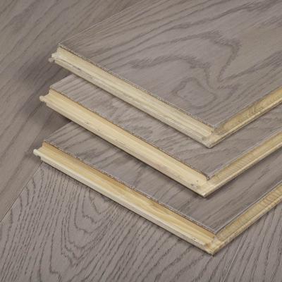 China Wholesale Manufacturer Easy Process Brushed Oak 3-Layer Flooring Anti-Slip Wear-Resistant Waterproof New Engineered Wood for sale