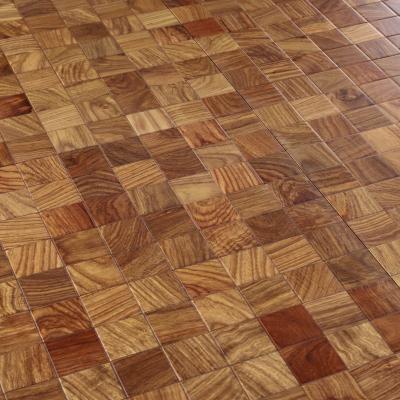 China Best Quality China Wood Flooring Prices Wholesale Parquet Squares Waterproof Anti-Slip Wear Resistant Pear Wood Engineered for sale