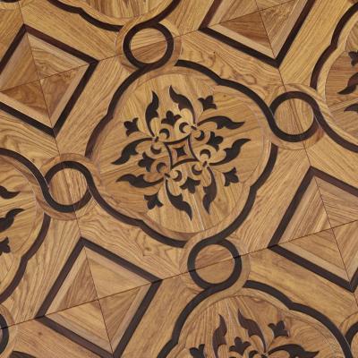 China Good Quality Glossy Rosewood Oak Wood Luxury Waterproof Wear Resistant Hdf Wood Parquet Home Indoor Flooring Engineered for sale