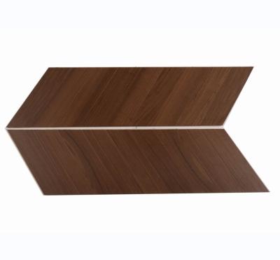 China New big low price waterproof anti-skid wear-resistant three-layer waterproof walnut fish bone hot sale fish bone and solid wood splicing floor for sale