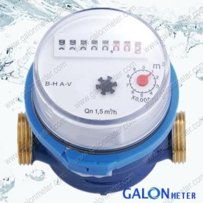 China single jet water meter for sale