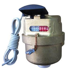 China VLBY Volumetric Water Meter with Removable Pulse output (Brass body) for sale