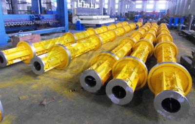 China 6m 7m 8m Construction Prestressed Concrete Poles for electronic ISO.Used for electronic concrete pole making for sale