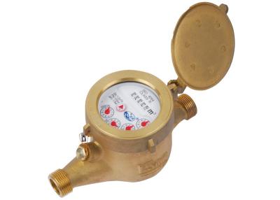 China Multi jet Dry Dial Type Water Meter / Household Water Meter for sale