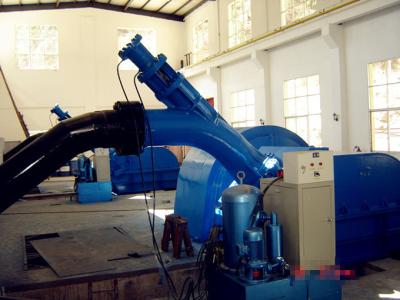 China 40m - 1500m Pelton Hydro Turbine , 50Hz / 60Hz Free-jet Hydro Power Equipment for sale