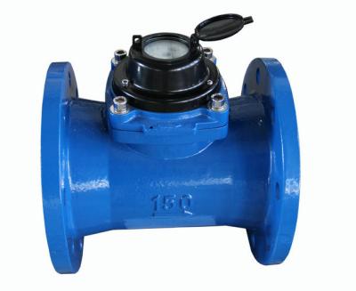 China Brass Wet Type Woltman Water Meter , Mass Flow Bulk water meter for Irrigation for sale