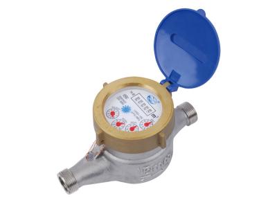 China Stainless Steel Residential Water Meters, Multi-Jet Vane Wheel Water Meter for sale