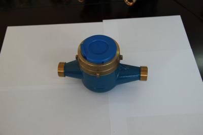 China Brass Residential Digital Volumetric Water Meter for Cold water or Hot water for sale