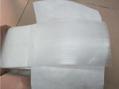 China 15KN White Geotextile Drainage Fabric Water Permeation Light Weight for sale