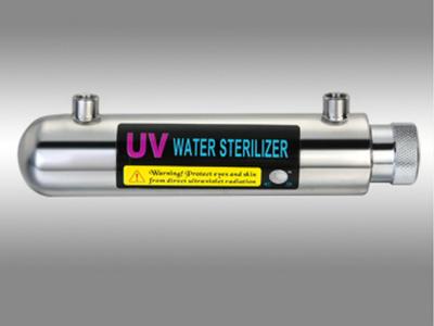 China Residential UV Ultraviolet Sterilizer For Water Purifier , SS 304 Housing for sale