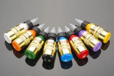 China Economic Sterile Permanent Makeup Tattoo Inks / Skin Pigment Tattoo Ink for sale