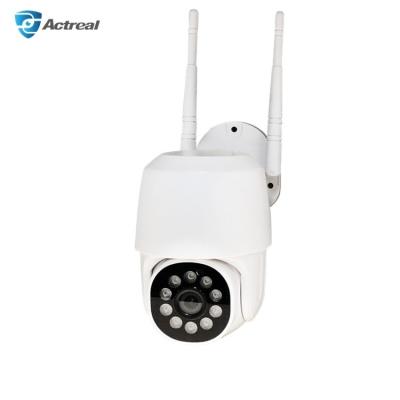 China Human Motion Tracking Automobile Human Track Factory Color Night Vision 1080P Motion Remote Surveillance IP66 Outdoor Waterproof WiFi CCTV Wireless Camera for sale