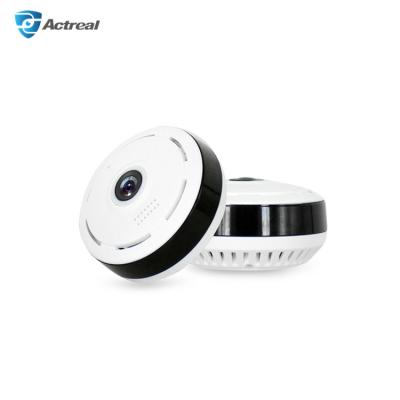 China 960P VR NIGHT VISION 960P VR Camera Ceiling Light Surveillance 360Eyes Motion Detection Indoor Wireless WiFi Indoor Two Way Audio Hidden Cam for sale