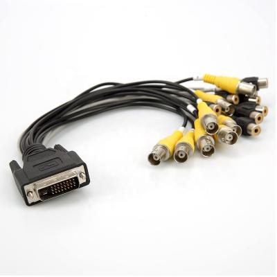 China Environmental Friendly 24+1-BNC DVI To DVI Cable For Security Monitoring Cable for sale