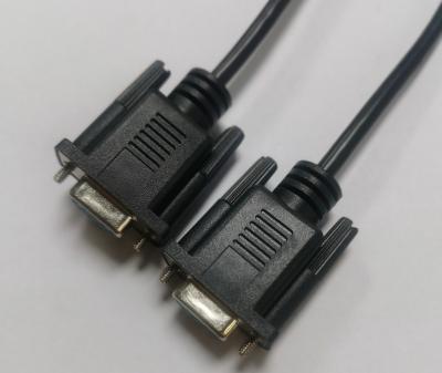 China Lightweight High Quality Rs232 Db9 D-Sub Female To Db8 Female Extended Serial Cable for sale