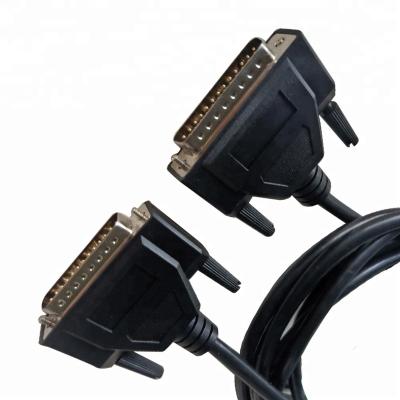 China Environmental friendly CustomRs232 VGA RGB cabIe 3m DB25 male to male cable for video connection for sale