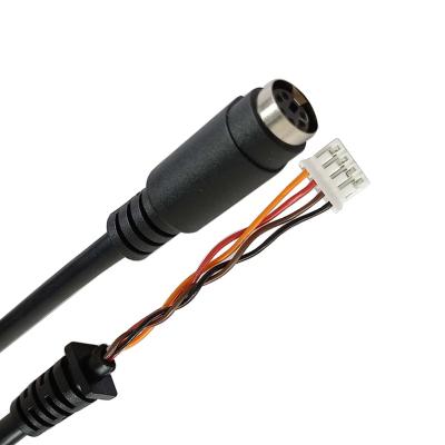 China Environmental friendly PS2 keyboard and MD6 mouse male to 4P PH2.0 terminal cable for electronic products wiring for sale