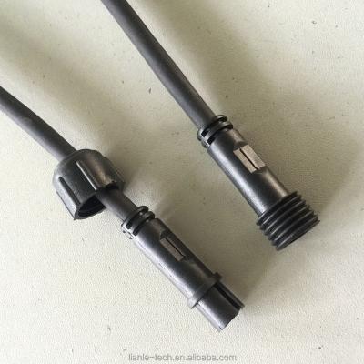 China LED Screen Lights Cable IP67 Waterproof Waterproof Cable 2PIN Power Cable for sale