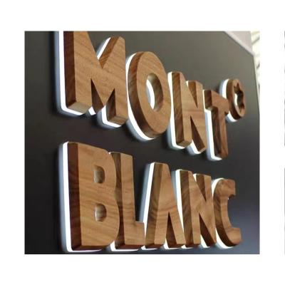 China Buildings Creative Event with 3D Gold Letters Hanging Backlit Custom Giant Decoration Signage for sale