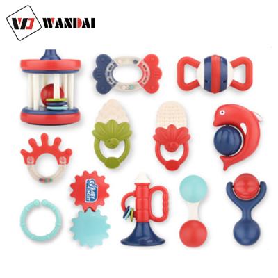 China Eco-freindly hot selling baby teether silicone exquisite shopee pearls good selling baby teething supply set for sale