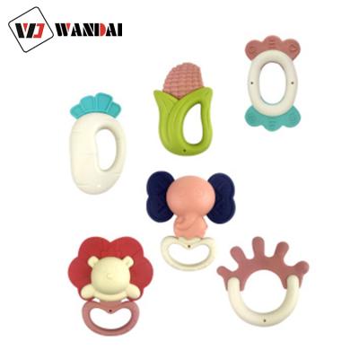 China Eco-freindly Amazon Hot Selling Healthy Stylish New Product Launch Milk Teeth Popular Baby Teething Beads Set for sale