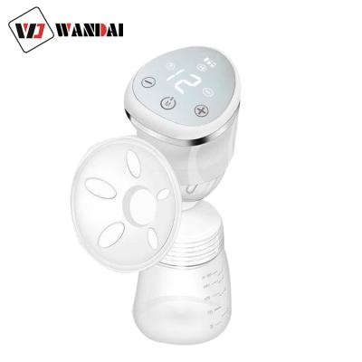 China New Design BPA Free Portable Manual Painless Perfect Voice Breast Pump Baby Low Electric Breast Pump for sale