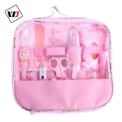 China Amazon Soft Hot Selling 20 Pcs Baby Care Set Low Noise Baby Grooming Product Baby Nail Care Set for sale