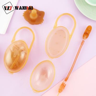 China PVC Free Easy Carry Comfort Pacifier Soothes Your Baby New Product Introduction For Infant Baby Silicone Nipple for sale