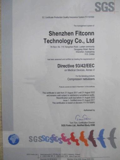 CE - Shenzhen Fitconn Technology Co., Ltd.