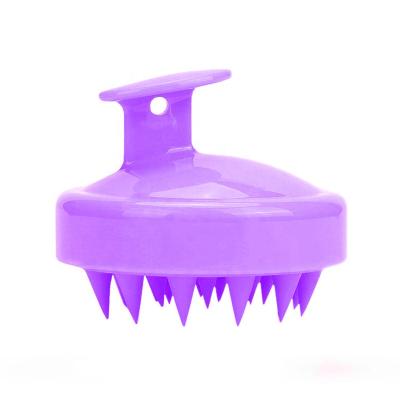 China Shower Head Soft Brush Massage Brush Shampoo Silicone Scalp Home Bath Comb Clean Hair Tool for sale