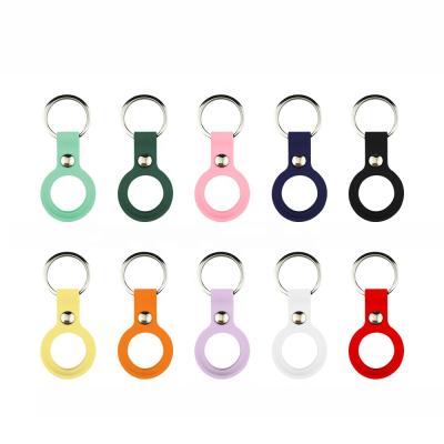 China Anti-drop silicone case use for Locator Tracker Anti-lost Protective Sleeve Device Key Chain Protective Case for sale