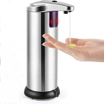 China Touchless Hand Free Motion Sensor Automatic Infrared Soap Dispenser Dual Sensor Soap Dispenser for sale