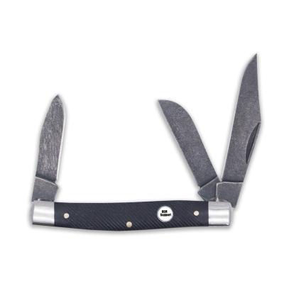 China Swivel Open China Price Cheap Pocket Knife Customized Multi Blades Folding Knife for sale