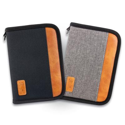 China Wholesale Custom Cheap Long Hand Strap Wallet Travel Passport Credit Card Holder For Man for sale