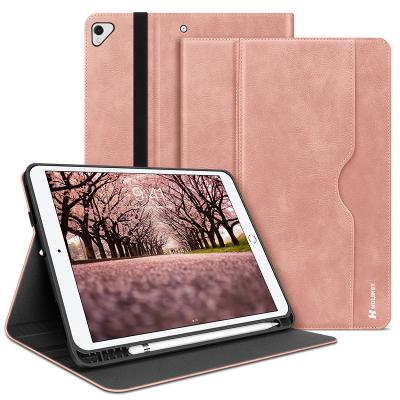 China Magnetic Auto-Sleep Function Stand New 9th Generation For iPad Case 8th 2021 iPad Case 10.2 2020 2019 iPad Case 7th With Apple Tablet PU Leather Case pencil holder for sale